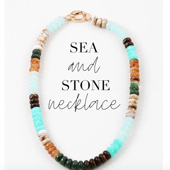 Erin Mcdermott Jewelry - Erin McDermott Sea and Stone Necklace $36